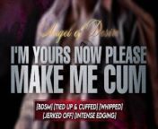 BDSM Edging Your TIED UP Crush & Making Him MOAN LIKE A WHORE [Intense Audio Roleplay For Women] from whipping women