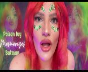 Poison Ivy Mesmerizes Batman from ivy yvon cosplay photos
