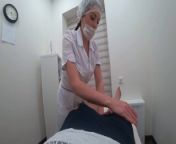 Blowjob from a real nurse in a massage room from desi gold girl