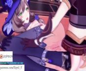 Lisa From Genshin Impact - Hot Uncensored Hentai 4K from futa genshin impact lumine and sucrose have fun story 3d animated 4k from lugise watch xxx video