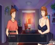 MILF's Plaza: They Got Caught Fucking In The Kitchen By The Guest And He Jerked His Cock Off Watchin from milfs plaza gameplay