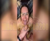 Geeky amateur nerd-girl in glasses sucks pierced cock and gets a facial | MileHiCouple5280 from huge facial cumshot littlelaine
