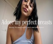 Perfect Breasts Denial ,You know you want to feel my boobs on your face but you can't. Zarah Lynch from miss pooja apu sex