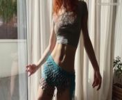 I felel sensual today - do you like my belly dance? from girl soft belly punching