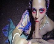 The Siren lured the fisherman -Halloween from agirlknows lottie magne and freya mayer russian lesbian bffs cum together
