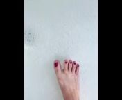 Cute toes in a bubble bath from holy women sexy bath in nepal 21