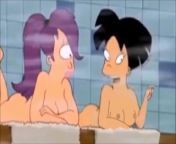 Amy Wong Flashing Her Tits in the Sauna - Futurama Animated Hentai Cartoon Porn from sex in hindi me awaz ke