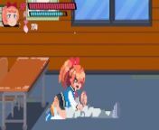 Lewd City Girls [Hentai pixel game] mixed sex facial blowjob while face siting from 可以线上买球的app游戏1237ky com yct