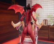 Futa Succubus fucks guy with her Big Demon Cock | Futa Taker POV 3D Hentai Animation from 3d female taker pov