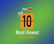 Most Viewed Videos of January 2021 - Pornhub Model Program from ot10