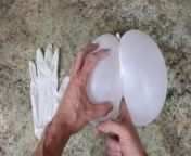 Fucking a Latex Glove in the Ass - Massive Cumshot from diby