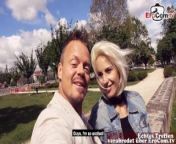 BUDAPEST PICK UP - German tourist meet and fuck blonde slut at real Sexdate from budapest