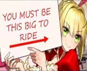 Nero judges your cock Hentai JOI from hentai game fate grand rapids