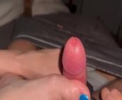 POV Footjob. Massage wand on his balls while I stroke his cock with my long sexy toes! 💦 👣 from jena jameson