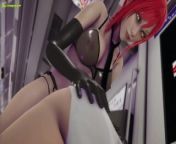 Makima publicly pegging Denji (strapon femdom) from www com outdoor full sex