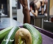 I go to a restaurant and the cooks offer me their beautiful and (very) large vegetables from nayan tara sexxxx hd