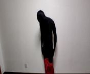 Red & black layered zentai from purenudism rot