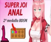 Super JOI Anal - La entrenadora de culos. from zero two anal training indigo white