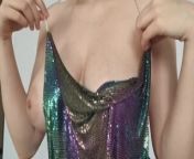 So hot boobs in shine bra from tequilla pmv