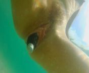 Big Adventure of a Small Bottle # Underwater PUSSY PUSH EXERCISES # Naked in Public from 新加坡淡滨尼约炮whatsapp：601161400141极品颜值，温柔优雅 ghjf