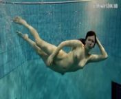 Hot babe swims in the sea like a mermaid from www zarina siren zee tv xxx image co