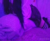 Humping pillow compilation skinny babe teen egirl lesbian rubbing pussy in Japan uniform 18 from 女子乾布摩擦