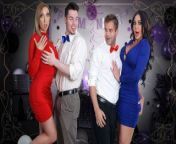 Mom Swap - Hot Stepmoms Belle And Nina Dolci Prep Their Boys For Prom Night from pramasex