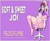 F4M A Soft & Sweet JOI from Fields of Lupine - EROTIC AUDIO from thoothukudiauntyboobs