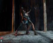 Lara's Capture Part 01 from ginger asmr lara croft captured by yeti video