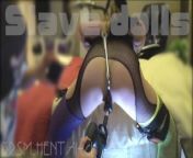 Hanging with an anal hook... Screaming orgasm with a machine dildo... from asian dildo