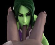She Hulk shows tiny little man what she really wants from ulk
