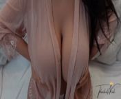 Mommy Gives Huge Tittyfuck to Horny Step Son In Nightgown (150M Cup) from indian step son and m