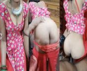 Indian homemade porn. Big ass wife in hot kurti and red tight leggings hardcore sex in Hindi audio. from kurti senan