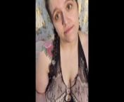 Autumnlief69 plays with her huge tits in lace lingerie from colours of autumn bbw plus size ass