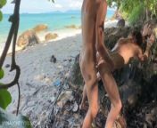 Our sex on the public nude beach - MyNaughtyVixen from meet and fuck nude beach game