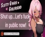 Your Slutty Gyaru Girlfriend Fucks You in Public ♡ [F4M] [Erotic Audio Roleplay] from alyssaandhayden anal