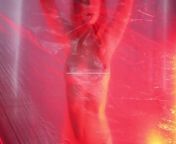 Roxy's Color Series: RED - Happy Halloween - &quot;Dexter&quot; inspired RED body paint BJ self play video xxx from stripping dress xxx video