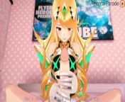 Mythra get Pounded Xenoblade Hentai Uncensored from muthia