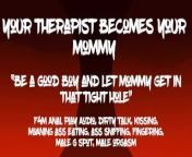 [F4M] Anal play audio: Therapist becomes your mommy, sniffs and fingers your ass from huele feo
