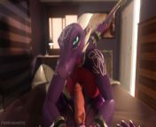 A horny dragoness blows and rides you from cynder dragon