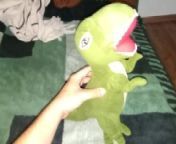 Zielony t-rex from dipo