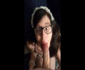 Slutty Maid Ahegao - She gags and drools happily all over cock from odia first night sex xxx video pg