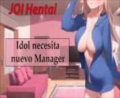 JOI hentai, Idol necesita manager. from cartoon perman by sumair hoshino pako pron selsr poww sex xxx commil girl crying sexmil aunty with servent sex