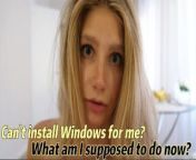 My husband left, I had to help my neighbor with Windows from man ho