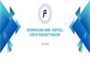 Download And Install Cisco Packet Tracer Step-by-Step Complete Guide 2023#fz2_root from cixce
