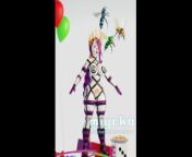 Clown Turntable - Sae - miycko from giantess persona 5
