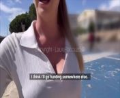 Real Porn - Fuck a stranger with BIG cock in Montpellier’s street ! from zabardasti sex balatkar videot kiss