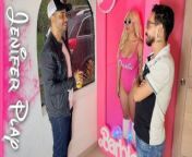 Barbie colombiana comprada por un joven rico es follada con sus tetas choreando semen - Jenifer Play from beautiful and sad barbie doll re