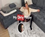 MyDirtyHobby - Gorgeous blonde gets sprayed all over her ass from हिन्दी सेक्स वन