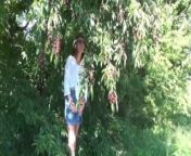 exhibitionist shows pussy in public places from madre de mi amigo from madura